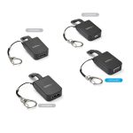 Adaptador StarTech.com portátil USB-C a VGA con llavero de conexión rápida, SKU CDP2VGAFC