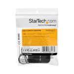 Adaptador StarTech.com portátil USB-C a VGA con llavero de conexión rápida, SKU CDP2VGAFC