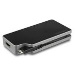 Adaptador de Vídeo Multipuertos USB C StarTech 4 en 1 en Gris Espacial con Entrega de Alimentación de 85W, SKU CDPVDHMDPDP