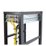 StarTech.com Anilla Pasacables Vertical 1U para Gestión de Cableado en Armarios Racks, dimensiones 4,5x10cm, SKU CMHOOK1UN