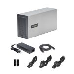 Caja de Expansión Thunderbolt 3 a PCI Express de StarTech.com con dos ranuras PCIe, SKU 2TBT3-PCIE-ENCLOSURE, carcasa compatible con 8/4K por TB3/DP 1.4, no compatible con GPUs.