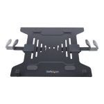 StarTech.com Brazo Soporte Ajustable para Monitor con Bandeja VESA, soporta hasta 4.5kg para portátil y 8kg para una pantalla de hasta 32 pulgadas, negro, SKU A2-LAPTOP-DESK-MOUNT