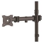 Imagen del StarTech.com Base de Soporte Ajustable VESA para 4 Monitores de hasta 27 Pulgadas, modelo ARMBARQUAD, mostrando su capacidad para sostener varios monitores