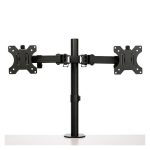 StarTech.com brazo de soporte para dos monitores, modelo articulado de acero, SKU ARMDUAL2