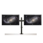 StarTech.com brazo de soporte para dos monitores, modelo articulado de acero, SKU ARMDUAL2
