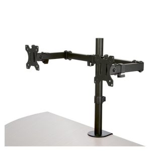 StarTech.com brazo de soporte para dos monitores, modelo articulado de acero, SKU ARMDUAL2