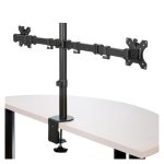 StarTech.com brazo de soporte para dos monitores, modelo articulado de acero, SKU ARMDUAL2