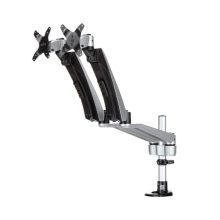 StarTech.com soporte para dos monitores apilables con brazos móviles, modelo ARMDUAL30