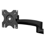 Soporte con brazos articulados para dos monitores de StarTech, modelo ARMDUAL, ideal para escritorios