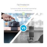 StarTech.com Brazo de Soporte para Dos Monitores - Base de Movimiento Articulado y Altura Ajustable para 2 Monitores VESA de hasta 32 pulgadas y 8kg - SKU ARMDUALPIVOT