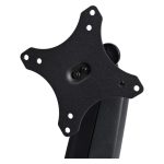 Brazo de soporte articulado StarTech.com para monitor de escritorio en color negro con diseño robusto y duradero, SKU ARMPIVOTHDB