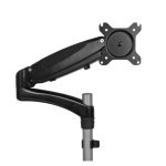 StarTech.com Brazo para un Monitor y Base para Ordenador Portátil con ajuste de altura de un toque, SKU ARMUNONB