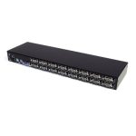 StarTech.com 16-Port Multi-Platform USB & PS/2 KVM Switch Module for 1U Cabinet, model CAB1631HD, suitable for managing multiple computers through a single console.