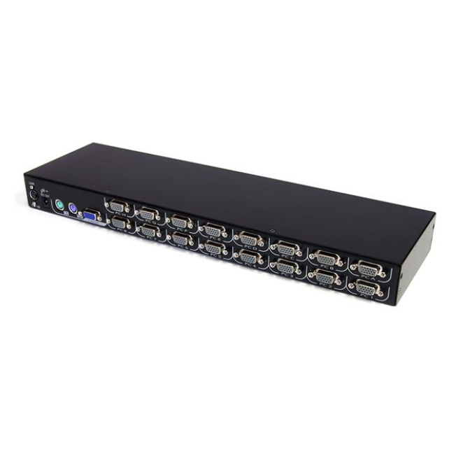 Startech Com Cab1631hd StarTech.com 16-Port Multi-Platform USB & PS/2 KVM Switch Module for 1U Cabinet, model CAB1631HD, suitable for managing multiple computers through a single console.