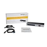 StarTech.com Docking Station para 2 monitores 4K con puertos DisplayPort y HDMI, múltiples puertos USB y compatibilidad con Mac/Windows. SKU DK30A2DH