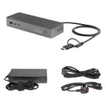 StarTech Docking Station Universal DK30C2DPEPUE para portátil. Compatible con USB-C/-A, incluye 2x HDMI, DisplayPort 4K, Power Delivery 100W, Mac, Windows, Chrome OS, hub con 4 puertos USB y Ethernet.