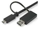 Estación de acoplamiento universal StarTech.com para portátil, replicador de puertos híbrido USB-C/-A, con 2x HDMI y DisplayPort 4K, Power Delivery 60W, compatible con Mac, Windows y Chrome OS, hub de 4 puertos USB 5Gbps y Ethernet. SKU: DK30C2DPPDUE