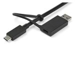 Estación de acoplamiento universal StarTech.com para portátil, replicador de puertos híbrido USB-C/-A, con 2x HDMI y DisplayPort 4K, Power Delivery 60W, compatible con Mac, Windows y Chrome OS, hub de 4 puertos USB 5Gbps y Ethernet. SKU: DK30C2DPPDUE