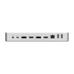 Estación de acoplamiento universal StarTech.com para portátil, replicador de puertos híbrido USB-C/-A, con 2x HDMI y DisplayPort 4K, Power Delivery 60W, compatible con Mac, Windows y Chrome OS, hub de 4 puertos USB 5Gbps y Ethernet. SKU: DK30C2DPPDUE