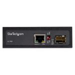 StarTech.com Conversor de Medios Ethernet Industrial PoE+ de Fibra a Ethernet 60W - Convertidor SFP a RJ45 de Fibra IP30, SKU: IMC1GSFP60W