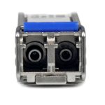 Imagen del paquete de 10 módulos SFP 1000BASE-LX de StarTech.com, compatibles con HPE J4859C, monomodo y multimodo de 1 GbE, alcance de 10 km, longitud de onda 1310 nm. SKU: J4859C10PKST.