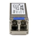 StarTech.com módulo SFP+ compatible con Cisco SFP-10G-LR, transceptor óptico de fibra monomodo 10GbE, conector LC, 1310nm, rango de 10 km (SKU: SFP10GLRST)