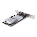 StarTech.com Tarjeta PCI Express Adaptadora de Red Ethernet de 2 Puertos RJ45 con soporte para tramas jumbo y 10GBASE-T SKU ST10GSPEXNDP2