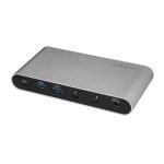 StarTech.com Hub Ladrón Thunderbolt 3 a USB con 3 Chips Dedicados para Cada Puerto de 5Gbps, Compartido entre Puertos Tipo C y USB-A de 10Gbps, SKU: TB33A1C