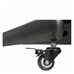 Carrito ergonómico StarTech.com para estación de trabajo móvil con soporte VESA, CPU y bandeja para teclado. SKU: WKSTNCART