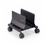 StarTech.com Carrito móvil para CPU con soporte ajustable, estructura de acero y capacidad de carga de 21kg. SKU CPUMOBILESTND.