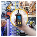 StarTech.com termómetro higrómetro digital portátil con pantalla LCD, ideal para salas de servidores u oficinas, modelo DH60-THERMOMETER