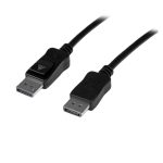 Cable DisplayPort activo de 10 metros StarTech.com con capacidad 4K Ultra HD, ideal para proyectores y monitores SKU DISPL10MA