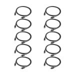 StarTech.com Cable DisplayPort 1.2 de 2 metros, 4K 60Hz, con Certificación VESA y pestillos, Paquete de 10 - DISPL2M10PK