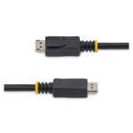 StarTech.com Cable DisplayPort 1.2 de 5 metros, permite conectar monitores 4K con certificación VESA para calidad Ultra HD. SKU DISPL5M
