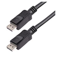 StarTech.com Cable DisplayPort 1.2 de 3 metros, 4K x 2K Ultra HD certificado por VESA, conectores DP con pestillo, SKU DISPLPORT10L