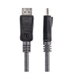 StarTech.com Cable DisplayPort 1.2 de 3 metros, 4K x 2K Ultra HD certificado por VESA, conectores DP con pestillo, SKU DISPLPORT10L