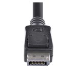 StarTech.com Cable DisplayPort 1.2 de 3 metros, 4K x 2K Ultra HD certificado por VESA, conectores DP con pestillo, SKU DISPLPORT10L