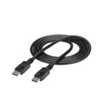 StarTech.com Cable de 1,8 metros DisplayPort 1.2, 4K x 2K Ultra HD, Certificado por VESA, para monitor con conectores DP con pestillo, SKU DISPLPORT6L
