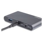 StarTech.com Docking Station USB C para 2 Monitores DisplayPort 4K, entrega de potencia de 100W, SKU DK30C2DAGPD