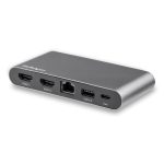 StarTech.com Docking Station USB-C, para 2 monitores HDMI 4K y entrega de potencia de 100W, SKU DK30C2HAGPD