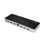 Imagen del StarTech.com Dock USB C DK30CHDPPDUE para 2 monitores 4K 30Hz con HDMI y DisplayPort, entrega de potencia 60W, SD, hub con 4 USB-A 3.0, Gb Ethernet y audio, compatible con Thunderbolt 3.