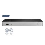 Imagen del StarTech.com Dock USB C DK30CHDPPDUE para 2 monitores 4K 30Hz con HDMI y DisplayPort, entrega de potencia 60W, SD, hub con 4 USB-A 3.0, Gb Ethernet y audio, compatible con Thunderbolt 3.