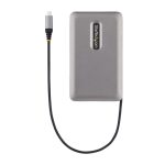 StarTech.com Adaptador Multipuertos USB-C con Modo Alt de DP, HDMI 2.0 4K, VGA y Power Delivery de 100W con Pass-Through, SKU DKM31C3HVCPD