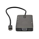 StarTech.com Adaptador Multipuertos USB-C con HDMI 4K30 o VGA 1080p, replicador de puertos con PD de 100W, SKU: DKT30CHVPD2