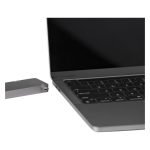 Adaptador Multipuertos USB C de StarTech.com para MacBook Pro/Air, incluye HDMI 4K, lector de tarjetas SD MicroSD, y USB 3.0 con pass-through de 100W, SKU: DKT30CMHSDPD