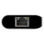 Adaptador Multipuertos USB-C StarTech con HDMI 4K, lector de tarjetas SD/SDHC, y 2 puertos USB 3.0, SKU DKT30CSDHPD3