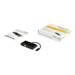 StarTech.com Docking Station USB-C para Portátiles con Monitor VGA 1080p, Entrega de Alimentación de 60W Passthrough, USB 3.1 Gen 1 Tipo-A 5Gbps y Gigabit Ethernet. SKU: DKT30CVAGPD