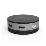 Adaptador multipuertos USB-C StarTech, con HDMI, DisplayPort de 4K a 60Hz, VGA 1080p, PD de 75W, SKU DKT31CHDVCM