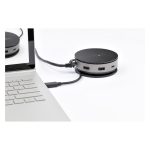 Adaptador multipuertos USB-C StarTech, con HDMI, DisplayPort de 4K a 60Hz, VGA 1080p, PD de 75W, SKU DKT31CHDVCM