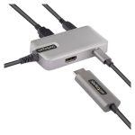 Adaptador multipuertos USB-C a HDMI 2.0 de StarTech con soporte 4K a 60Hz y Power Delivery de 100W, modelo DKT31CHPD3